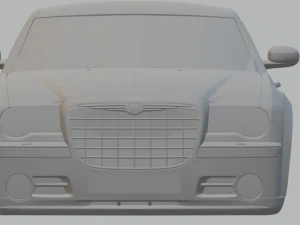 crysler 300c touring 2009 3D Print Model