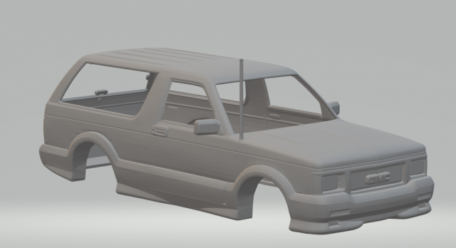 Gmc typhoon 3D Print Model .c4d .max .obj .3ds .fbx .stl .blend 