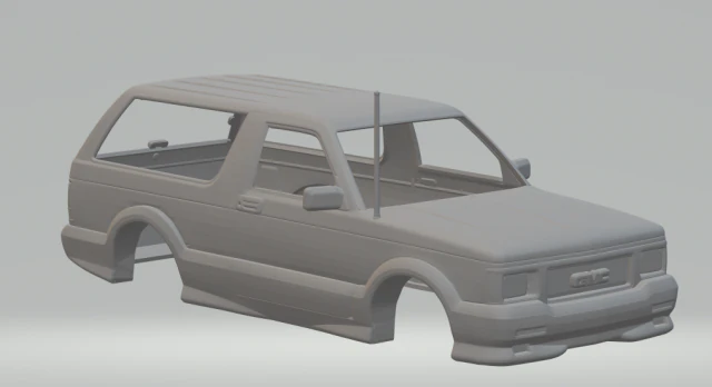 Gmc typhoon 3D Print Model .c4d .max .obj .3ds .fbx .stl .blend 