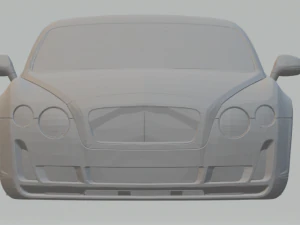 bentley continental gtv 3D Print Model