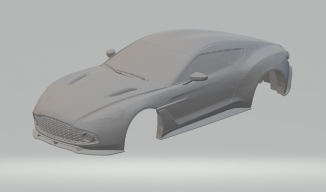 aston martin vanquish zagato 2017 Modelo de Impressão 3D .c4d .max .obj .3ds .fbx .stl .blend 