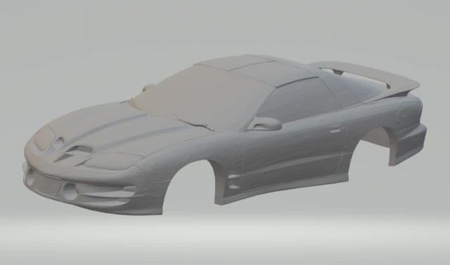 pontiac firebird fourth generation 19932002 3D Print Model .c4d .max .obj .3ds .fbx .stl .blend 