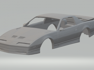 pontiac firebird third generation 19821992 3D Print Model