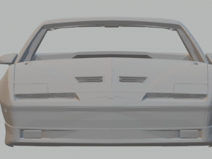 pontiac firebird third generation 19821992 3D 打印模型