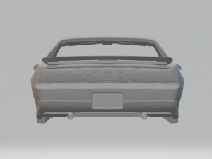 pontiac firebird third generation 19821992 3D 打印模型