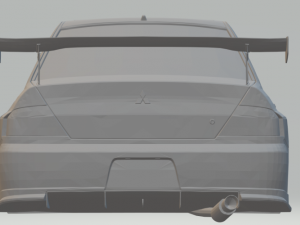 mitisubishi lancer ev0 ix Modèles 3D en vedette