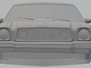 mustang king cobra 1978 Modèles 3D en vedette