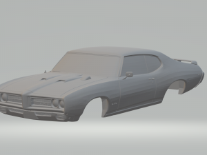 pontiac gto 69 judge 3Dプリントモデル