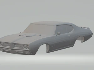 pontiac gto 69 juez Modelo de impresión 3D