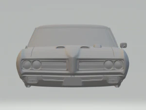 pontiac gto 69 judge 3D Print Model