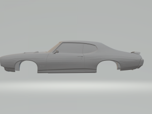 pontiac gto 69 judge 3D 打印模型