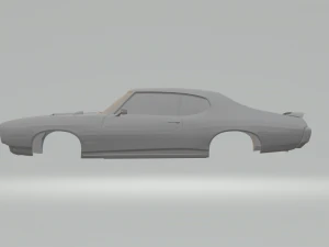 pontiac gto 69 judge 3D Print Model