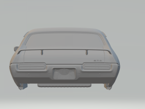 pontiac gto 69 judge 3D 打印模型