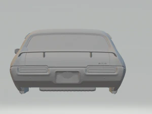 pontiac gto 69 judge 3D Print Model