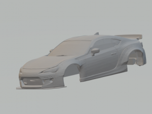 toyota gt 86 rocket bunny 3D Print Model