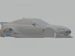 toyota gt 86 rocket bunny 3D Print Model