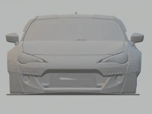 toyota gt 86 rocket bunny 3D Print Model