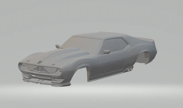 amc javelin 72 ringbrothes 3D Print Model .c4d .max .obj .3ds .fbx .stl .blend 