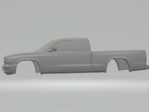 dodge dakota r-t brazil 3D Print Model