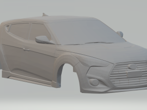 hyundai veloster Modelo de impresión 3D