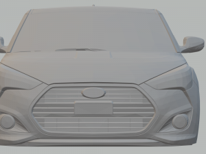 hyundai veloster 3D Print Model