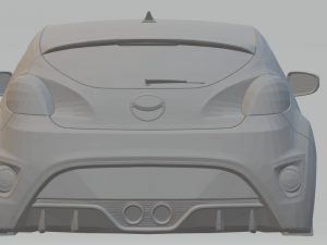 hyundai veloster 3D Print Model
