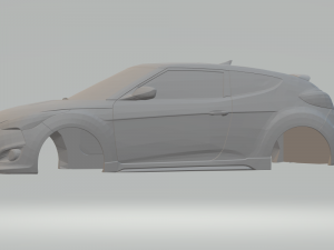 hyundai veloster 3D Print Model