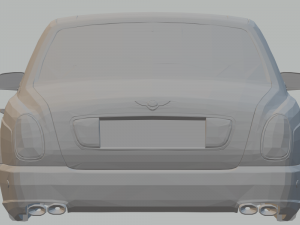bentley arnage Model Cetak 3D