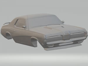 mercury cougar 3D Print Model