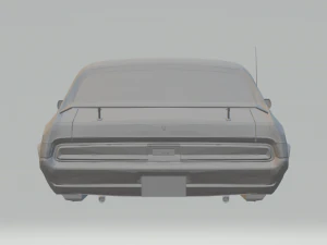 mercury cougar 3D Print Model