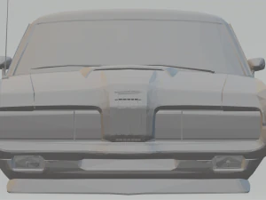 mercury cougar 3D Print Model