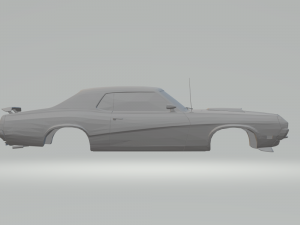 mercury cougar Modèles 3D en vedette