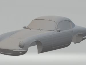 1957 lotus elite type 14 3D Print Model