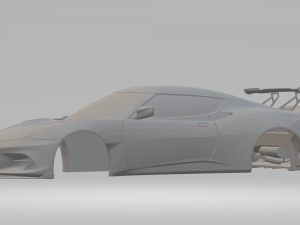 lotus evora gt4 3D 프린트 모델