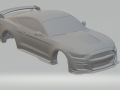 mustang gt 500 2019 3D Принт Модель
