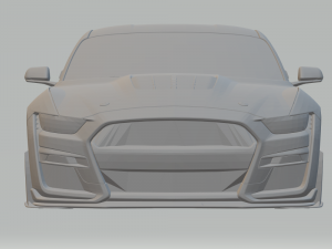 mustang gt 500 2019 3D Print Model