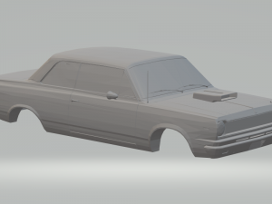 Amc hurst scrambler slotcar 3Dプリントモデル