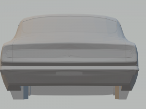 plymouth barracuda 68 Modèles 3D en vedette