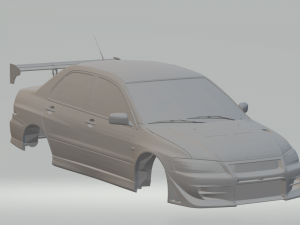 lancer evo fast and furious 3D प्रिंट मॉडल