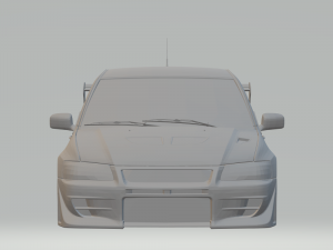 lancer evo fast and furious 3D प्रिंट मॉडल