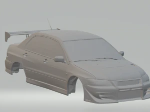 lancer evo fast and furious 3D Print Model