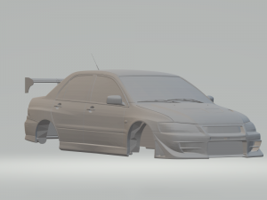 lancer evo fast and furious 3D प्रिंट मॉडल