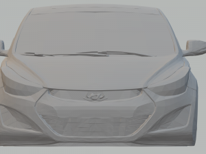 hyundai elantra 3D Print Model