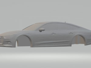 audi a7 sportback Modèles 3D en vedette