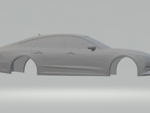 audi a7 sportback Modèles 3D en vedette