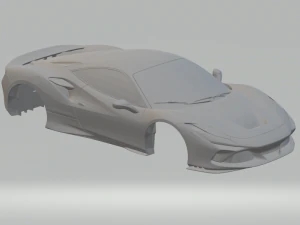 Ferrari F8 Tributo 3D Druckmodell
