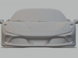 ferrari f8 tributo 3D 打印模型