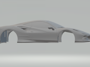 ferrari f8 tributo 3D 打印模型