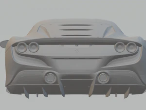 ferrari f8 tributo 3D Print Model