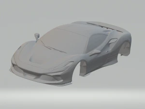 ferrari f8 tributo 3D Print Model